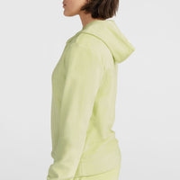 Velour Fleece-Hoodie | Lime Wash