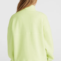 Flauschige Fleecejacke mit Reißverschluss | Lime Wash