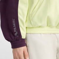 O'Riginals Polartec® 100 Fleecepullover mit Halbreißverschluss | Aubergine Colour Block