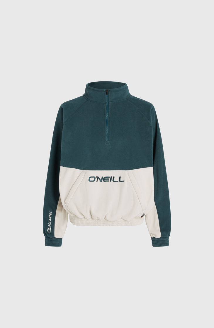 O'Riginals Polartec® 100 Fleecepullover mit Halbreißverschluss | Alma Steel Colour Block