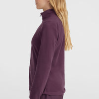 Jack's Polartec® 100 Fleecejacke mit Reißverschluss | Aubergine