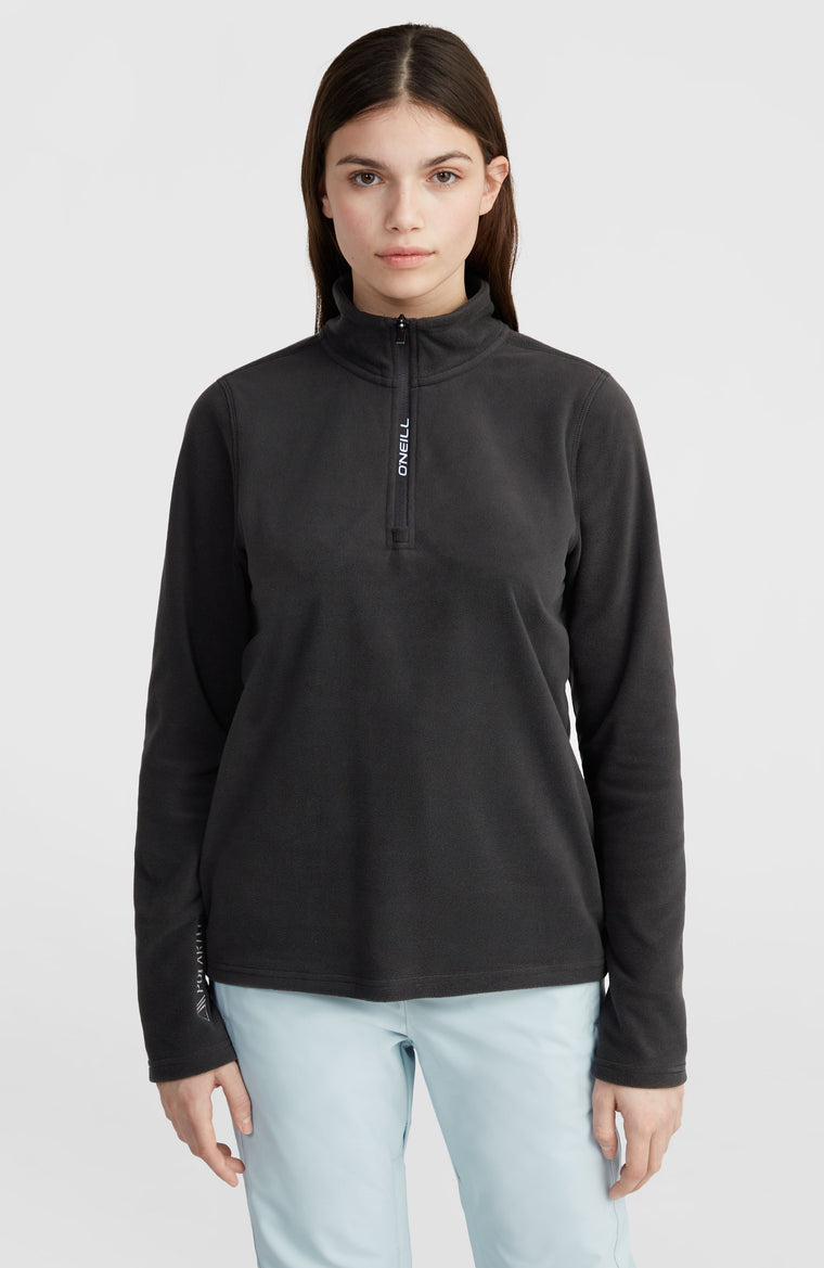 Jack's Polartec® 100 Fleecepullover mit Halbreißverschluss | Black Out