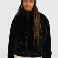 FWC'Cruz Faux Fur Fleecejacke | Black Out