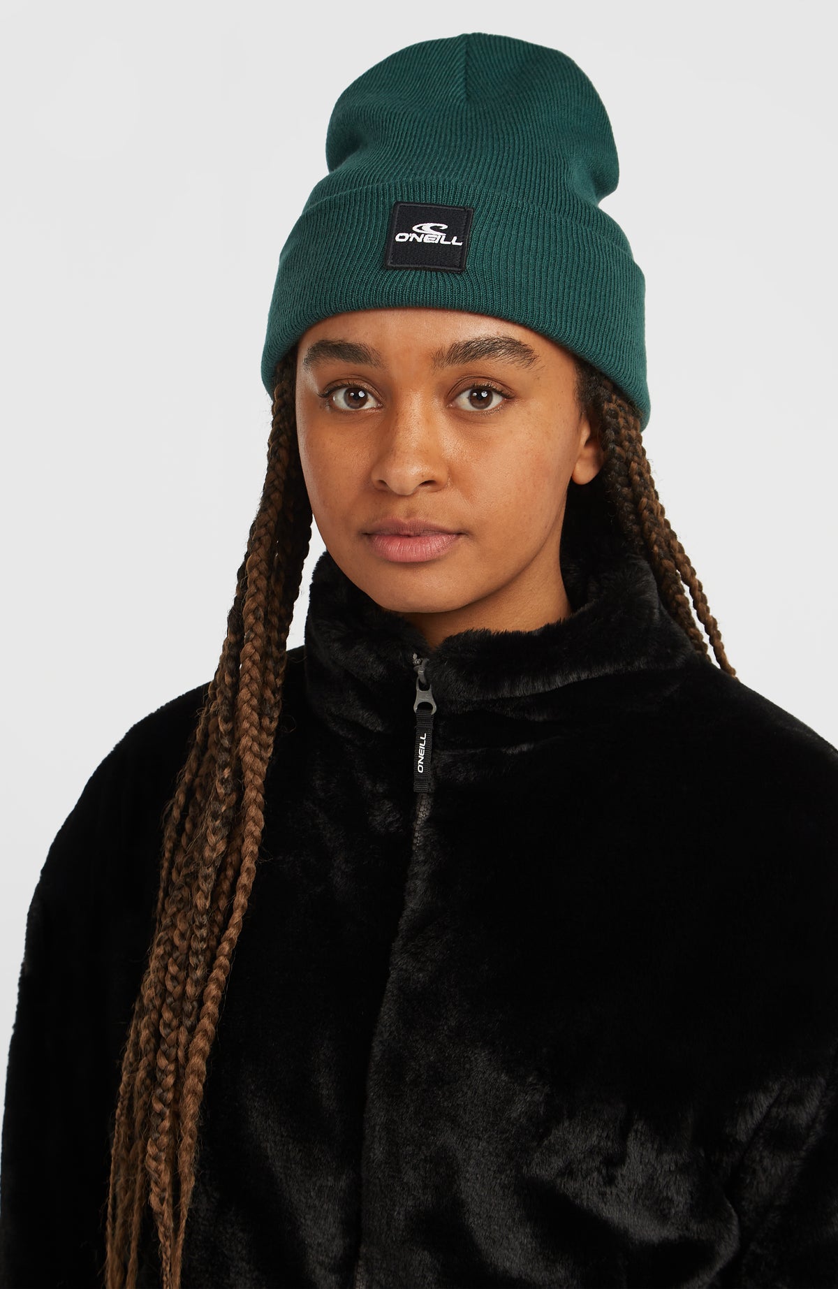 FWC'Cruz Faux Fur Fleecejacke | Black Out