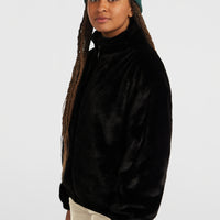 FWC'Cruz Faux Fur Fleecejacke | Black Out