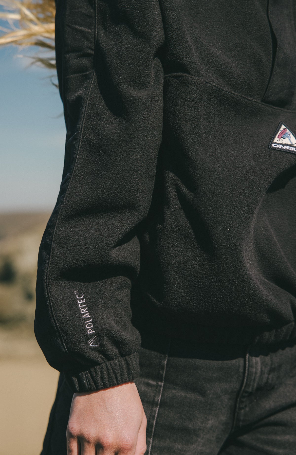 FWC'Play Polartec® Fleecepullover mit Halbreißverschluss | Black Out