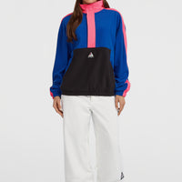 FWC'Play Polartec® Fleecepullover mit Halbreißverschluss | Active Blue Colour Block