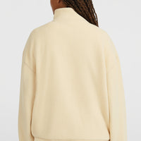 Flauschige Must-Have Fleecejacke mit Reißverschluss | Macaron