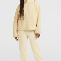 Flauschige Must-Have Fleecejacke mit Reißverschluss | Macaron
