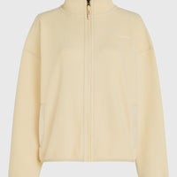 Flauschige Must-Have Fleecejacke mit Reißverschluss | Macaron