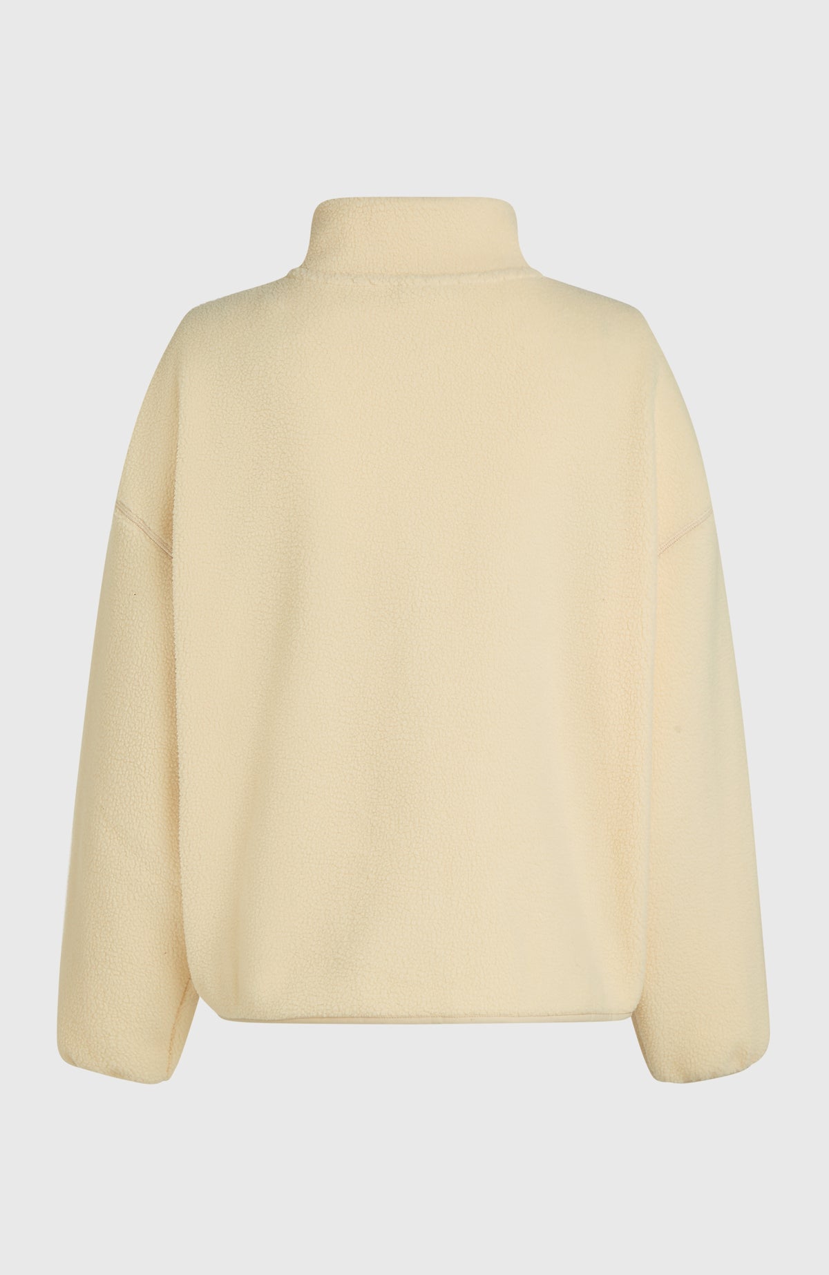Flauschige Must-Have Fleecejacke mit Reißverschluss | Macaron