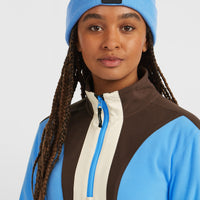FWC'Cruz Triple Polartec® Fleecepullover mit Halbreißverschluss | Blue Poppy Colour Block