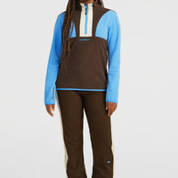 FWC'Cruz Triple Polartec® Fleecepullover mit Halbreißverschluss | Blue Poppy Colour Block