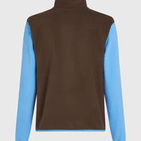 FWC'Cruz Triple Polartec® Fleecepullover mit Halbreißverschluss | Blue Poppy Colour Block