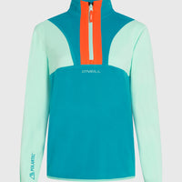FWC'Cruz Triple Polartec® Fleecepullover mit Halbreißverschluss | Retro Mint Colour Block