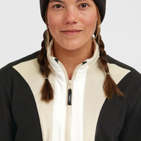 FWC'Cruz Triple Polartec® Fleecepullover mit Halbreißverschluss | Black Out Colour Block