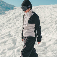 FWC'Cruz Triple Polartec® Fleecepullover mit Halbreißverschluss | Black Out Colour Block