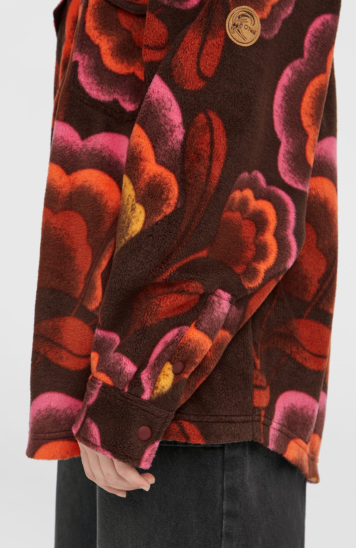 O'Riginals Superfleece Hemd | Brown Originals Flower