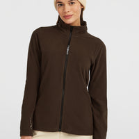 FWC'Cruz Jack's Polartec® Fleecejacke mit Reißverschluss | Coffee Bean