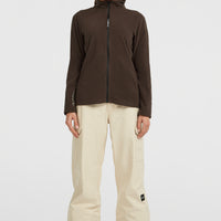 FWC'Cruz Jack's Polartec® Fleecejacke mit Reißverschluss | Coffee Bean