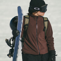 FWC'Cruz Jack's Polartec® Fleecejacke mit Reißverschluss | Coffee Bean