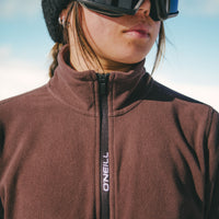 FWC'Cruz Jack's Polartec® Fleecejacke mit Reißverschluss | Coffee Bean
