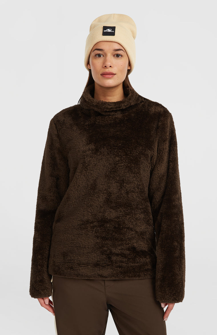 Kuscheliger FWC'Cruz Fleecepullover | Coffee Bean