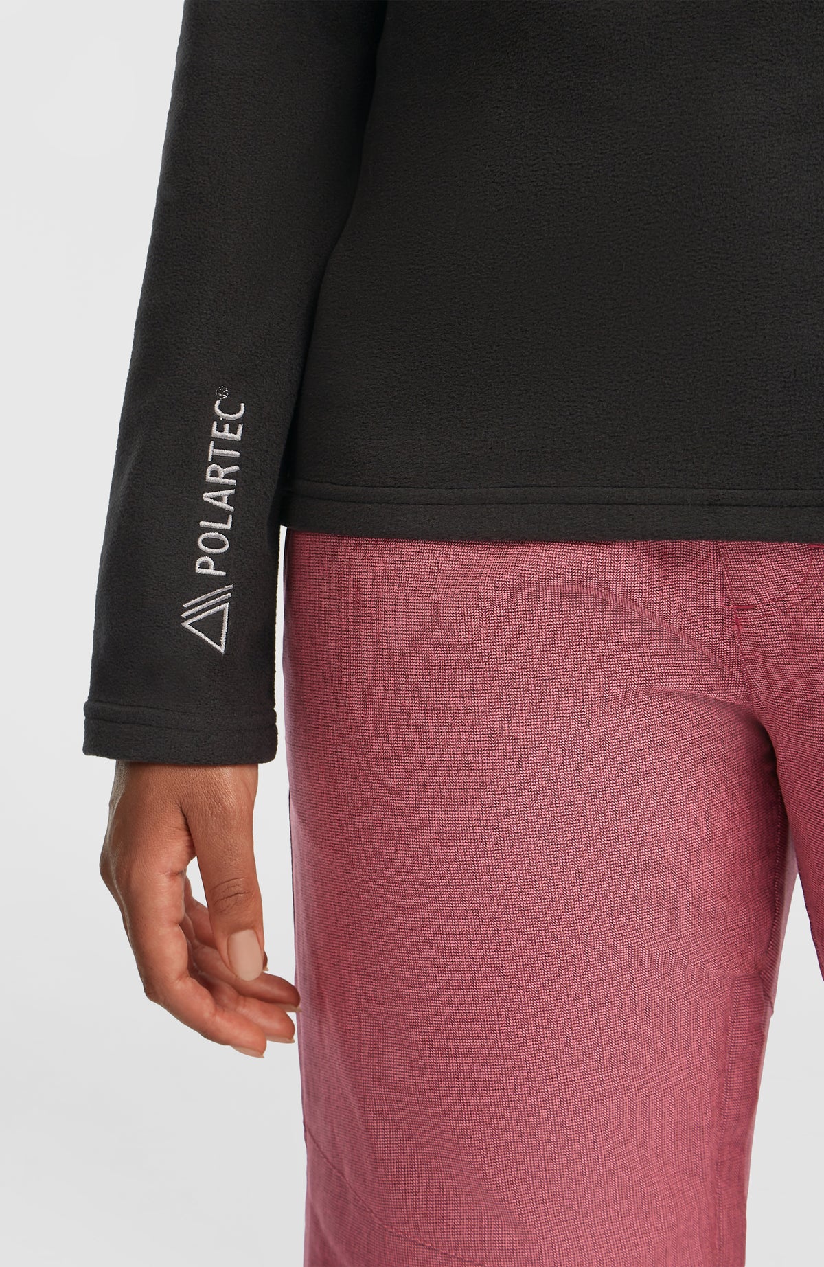 FWC'Cruz Jack's Polartec® Fleecepullover mit Halbreißverschluss | Black Out