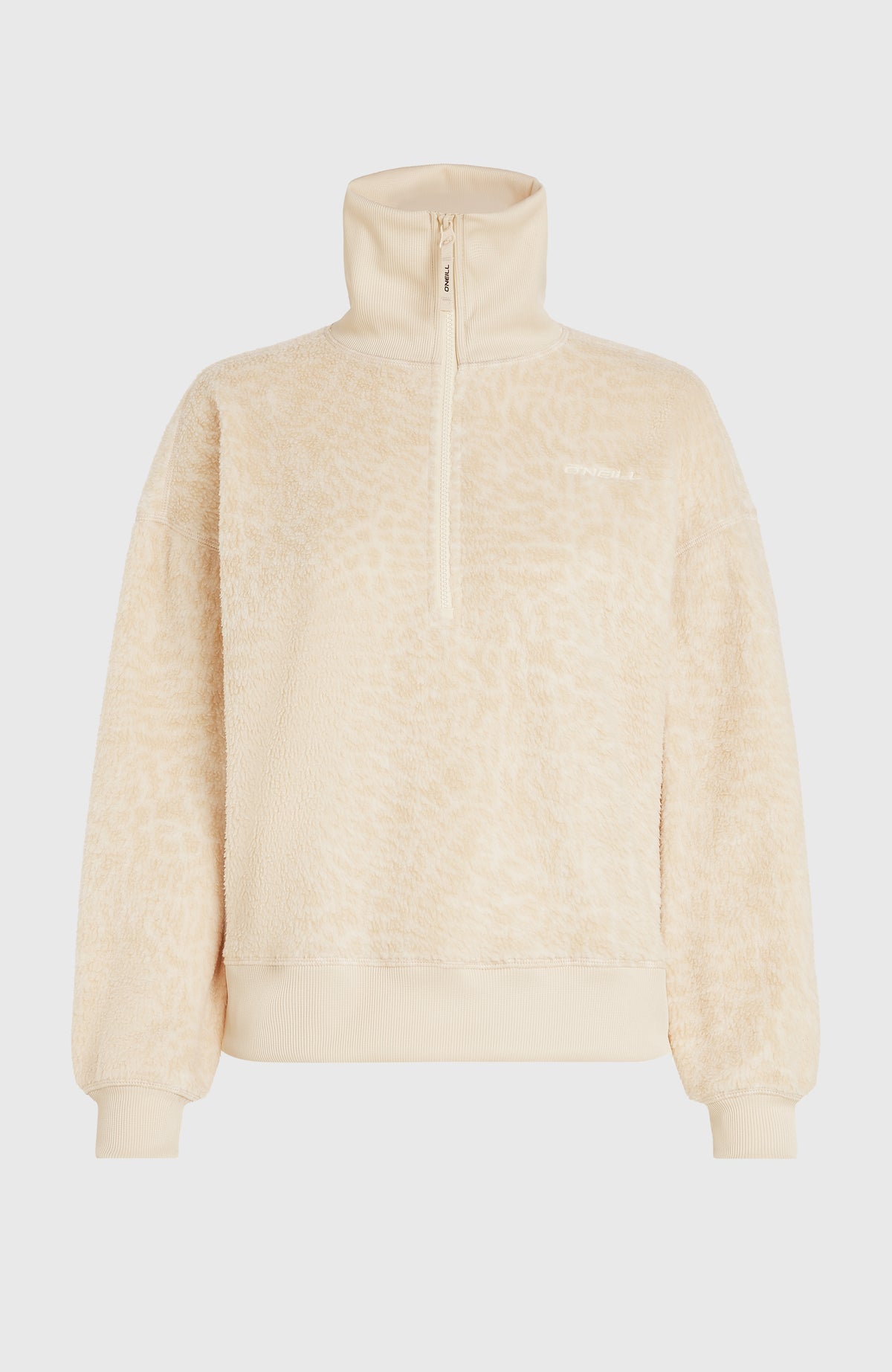Must-Have Fleecepullover mit Halbreißverschluss | Macaron Animalica