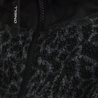 Must-Have Fleecepullover mit Halbreißverschluss | Black Animalica