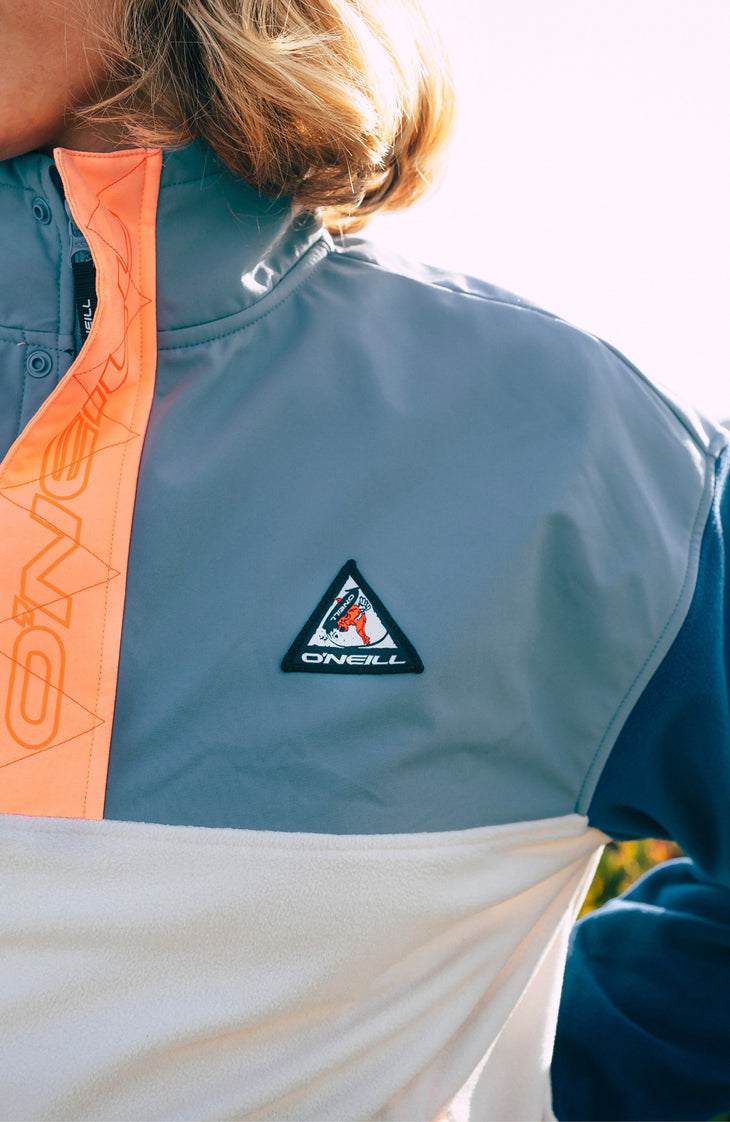 FWC'Play Polartec® Fleecepullover mit Halbreißverschluss | Murky Water Colour Block