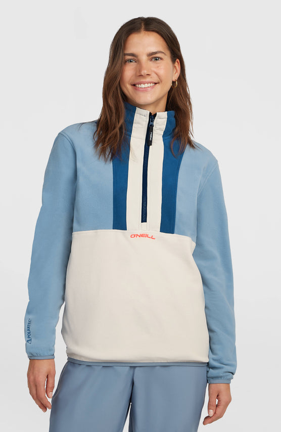 FWC'Cruz Triple Polartec® Fleecepullover mit Halbreißverschluss | Murky Water Colour Block