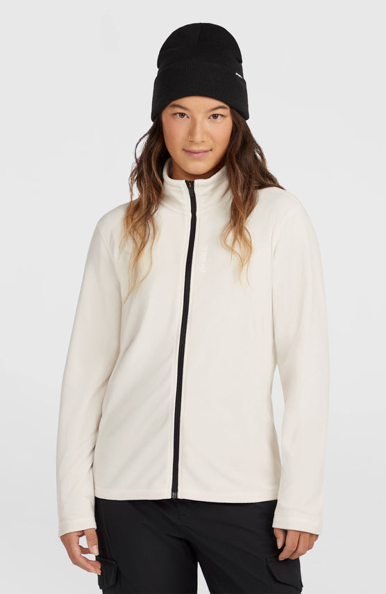 FWC'Cruz Jack's Polartec® Fleecejacke mit Reißverschluss | Linen White