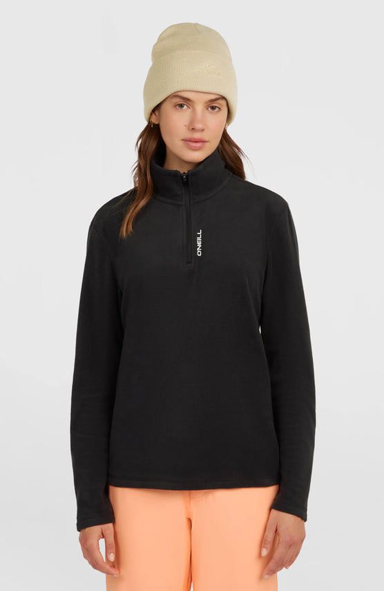 FWC'Cruz Jack's Polartec® Fleecepullover mit Halbreißverschluss | Black Out
