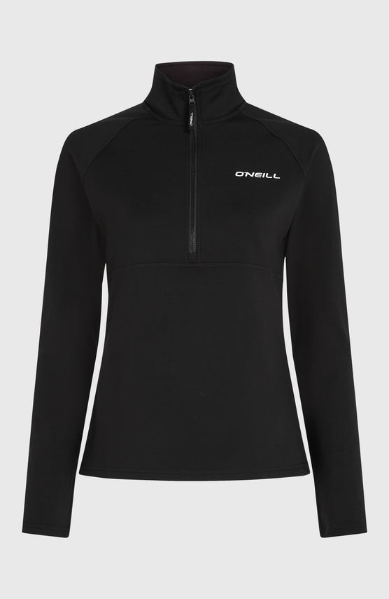 FWC'Cruz Fleecepullover mit Halbreißverschluss | Black Out