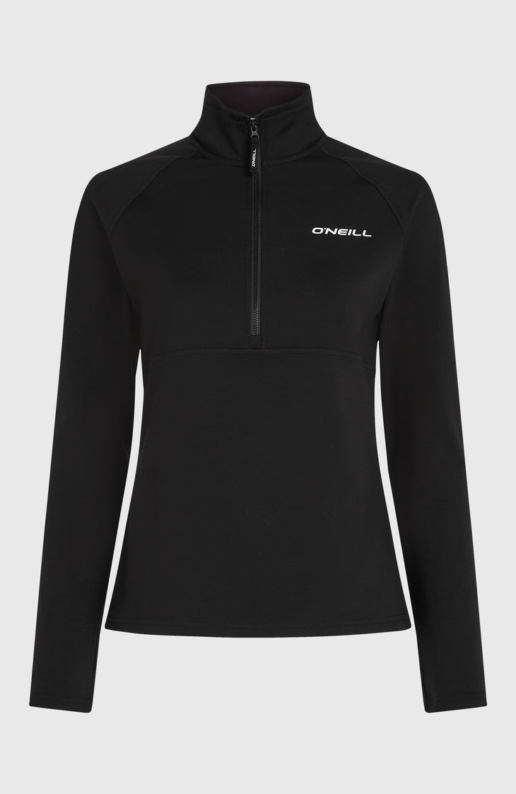 FWC'Cruz Fleecepullover mit Halbreißverschluss | Black Out
