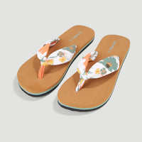 Ditsy Sun BLOOM™ Sandalen | White Bluemchen