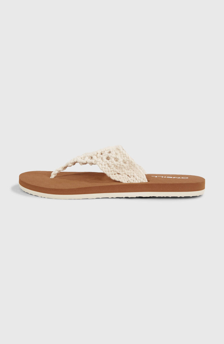 Ditsy Crochet Sandalen | Snow White