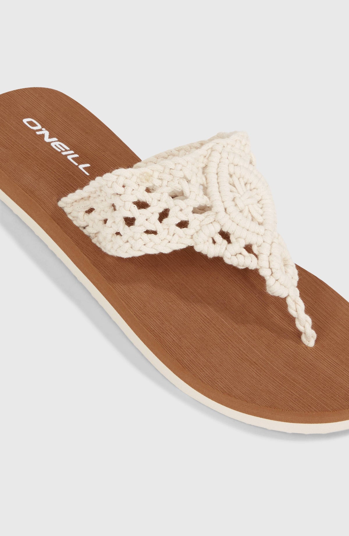 Ditsy Crochet Sandalen | Snow White