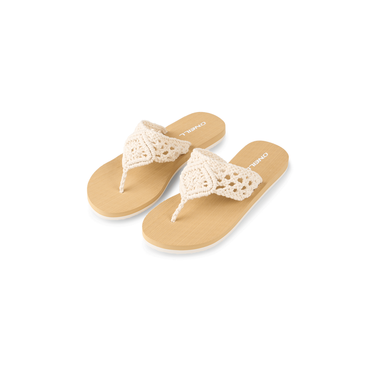 Ditsy Crochet Sandalen | Snow White