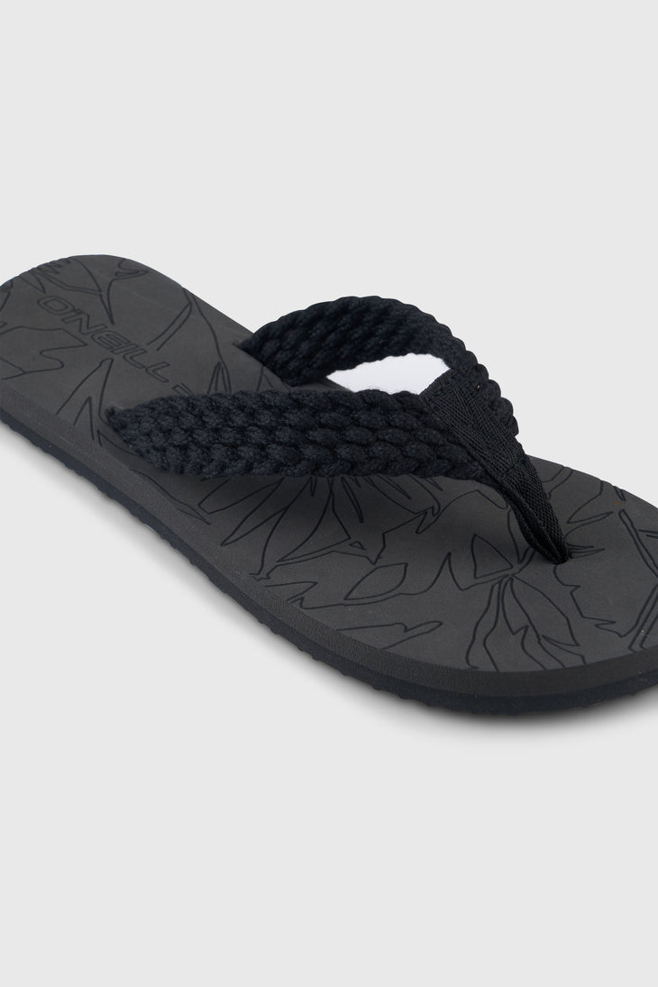 O'Neill Sandalen mit floralem Print | Black Out