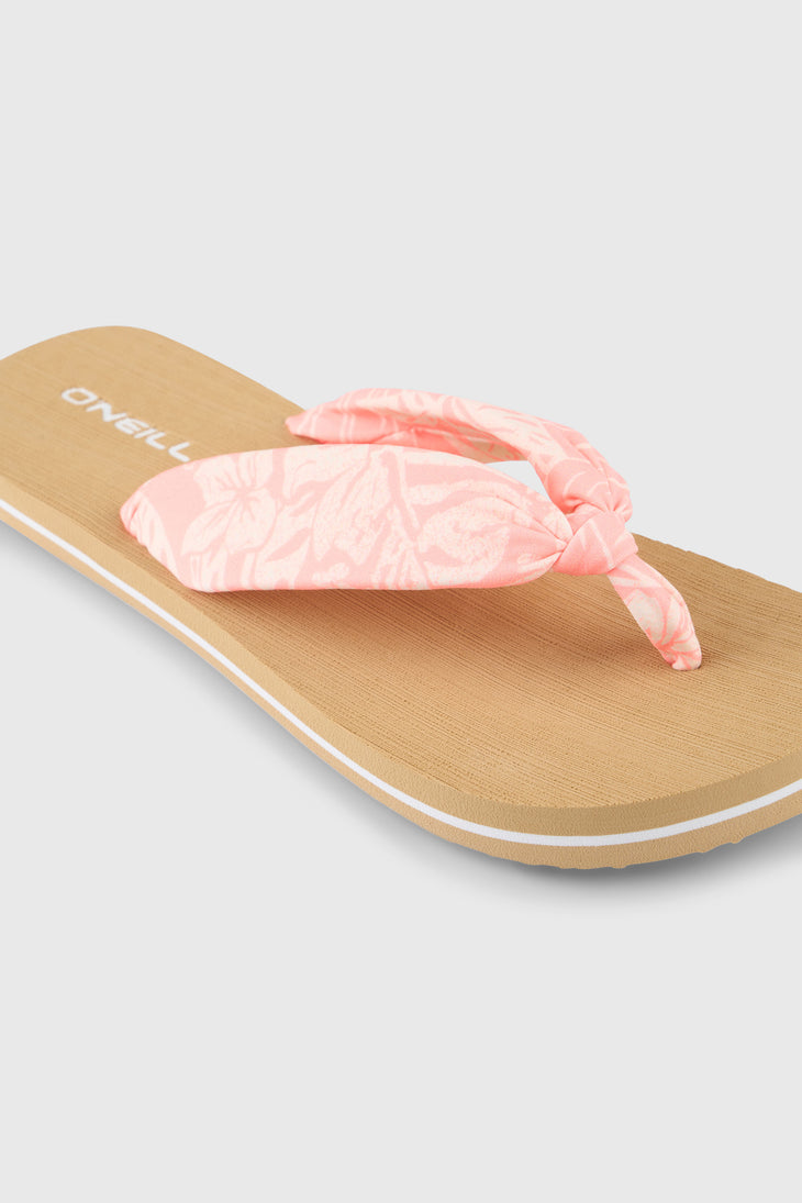 Ditsy Sun Sandalen | Peach Island Sky