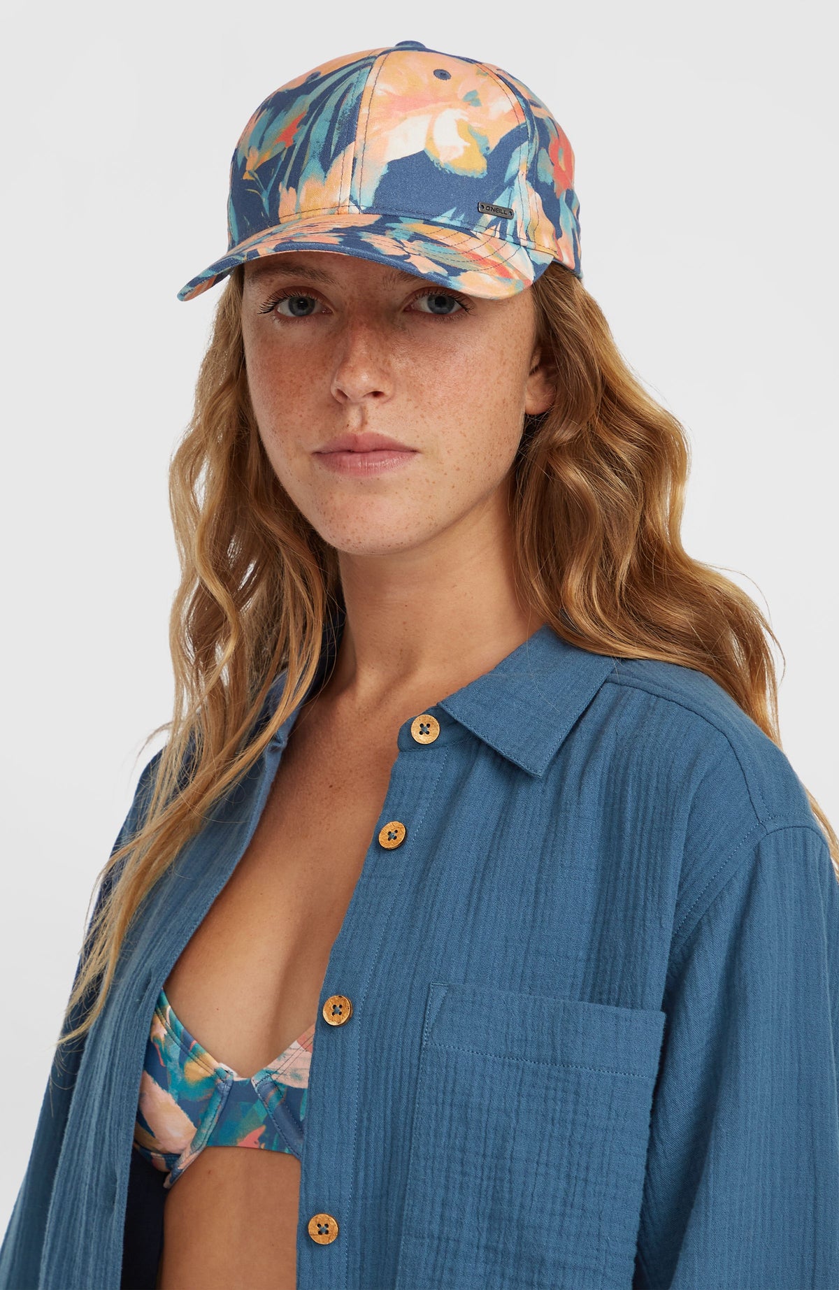 Seacoast Cap | Blue Painted Tropics