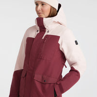 Utility Skijacke | Windsor Wine Colour Block