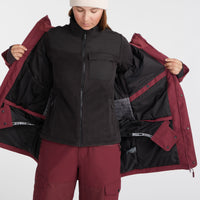 Utility Skijacke | Windsor Wine Colour Block