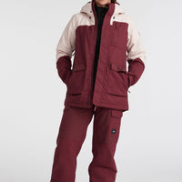 Utility Skijacke | Windsor Wine Colour Block