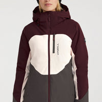 Carbonite Skijacke | Windsor Wine Colour Block