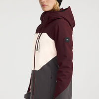 Carbonite Skijacke | Windsor Wine Colour Block