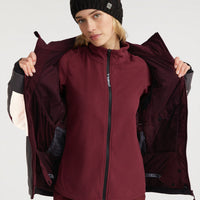 Carbonite Skijacke | Windsor Wine Colour Block