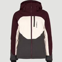 Carbonite Skijacke | Windsor Wine Colour Block